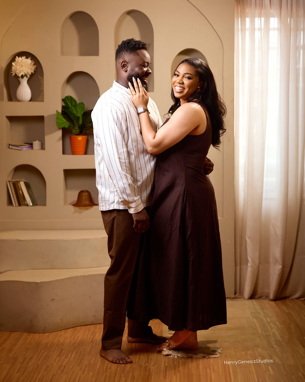 Kwabena and Kristine, in this moment